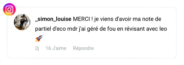 Avis d'étudiant sur Leo AI
